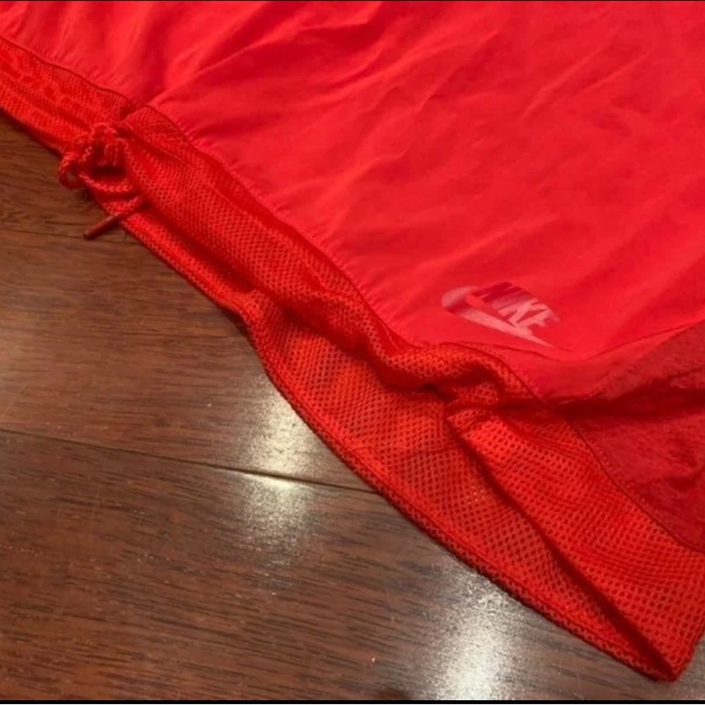 Nike Red Crew Neck Vintage Mesh Accent Athletic Top. L/XL. - Picture 2 of 6